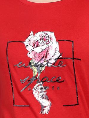 graphic print long sleeved tee - 15726866 - Standard Image - 5