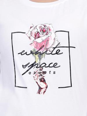 graphic print long sleeved tee - 15726867 - Standard Image - 5
