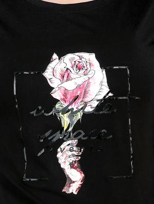 graphic print short sleeved tee - 15726869 - Standard Image - 5