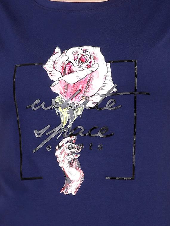 Graphic Print Short Sleeved Tee - 15726870 - Zoom Image - 5