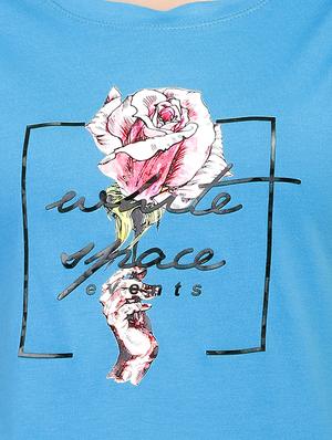 graphic print short sleeved tee - 15726874 - Standard Image - 5