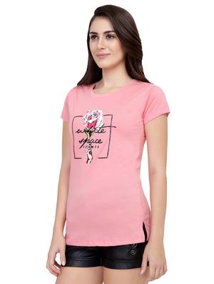graphic print short sleeved tee - 15726876 - Standard Image - 2
