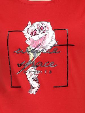 graphic print short sleeved tee - 15726877 - Standard Image - 5