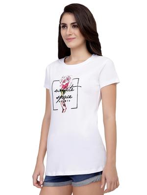 graphic print short sleeved tee - 15726878 - Standard Image - 2