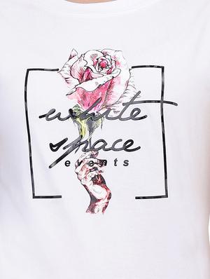 graphic print short sleeved tee - 15726878 - Standard Image - 5