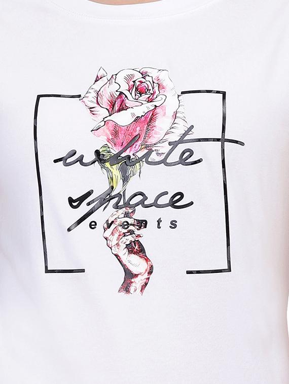 graphic print short sleeved tee - 15726878 - Zoom Image - 5