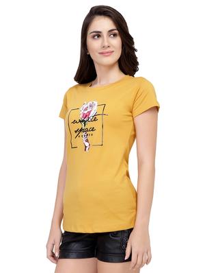 Graphic Print Short Sleeved Tee - 15726879 - Standard Image - 2