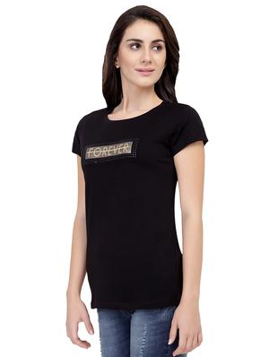 letter patch short sleeved tee - 15726898 - Standard Image - 2