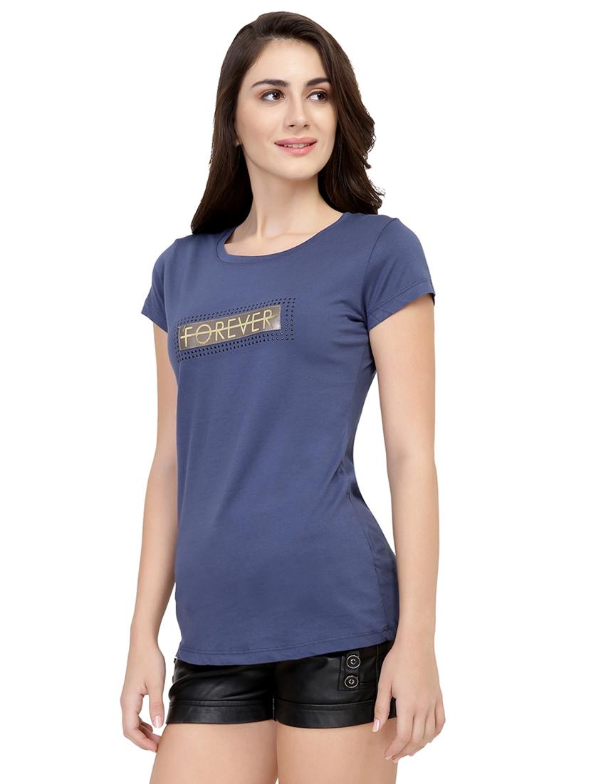 letter patch short sleeved tee - 15726899 - Zoom Image - 2