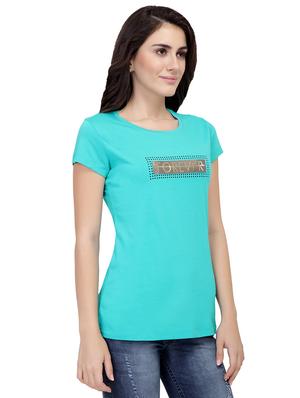 letter patch short sleeved tee - 15726901 - Standard Image - 2