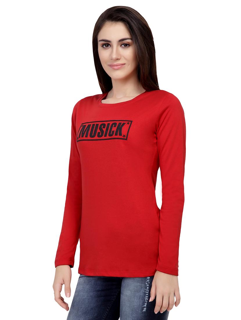 Graphic Print Long Sleeved Tee - 15726917 - Zoom Image - 2