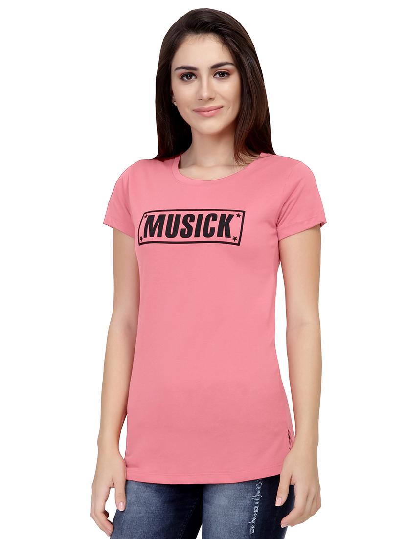 Graphic Print Short Sleeved Tee - 15726925 - Zoom Image - 2