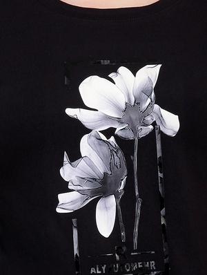 Graphic Print Long Sleeved Tee - 15726929 - Standard Image - 5