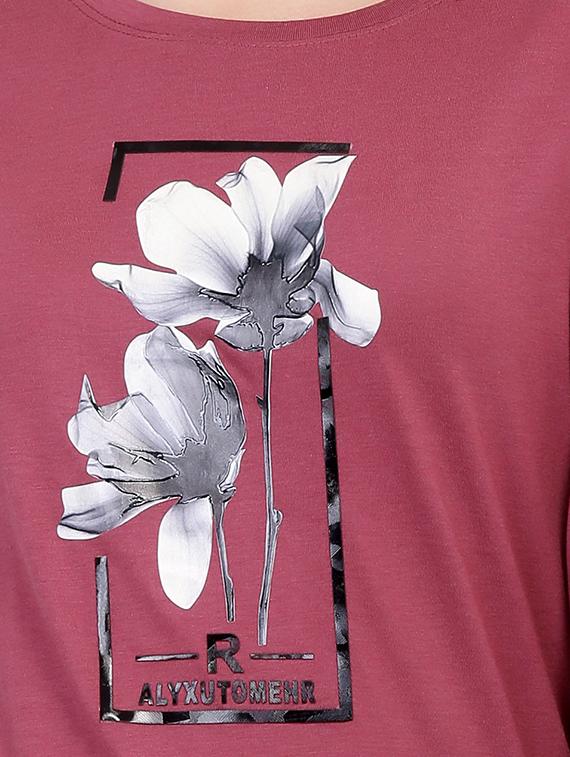 Graphic Print Long Sleeved Tee - 15726933 - Zoom Image - 5