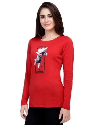 Graphic Print Long Sleeved Tee - 15726935 - Standard Image - 2