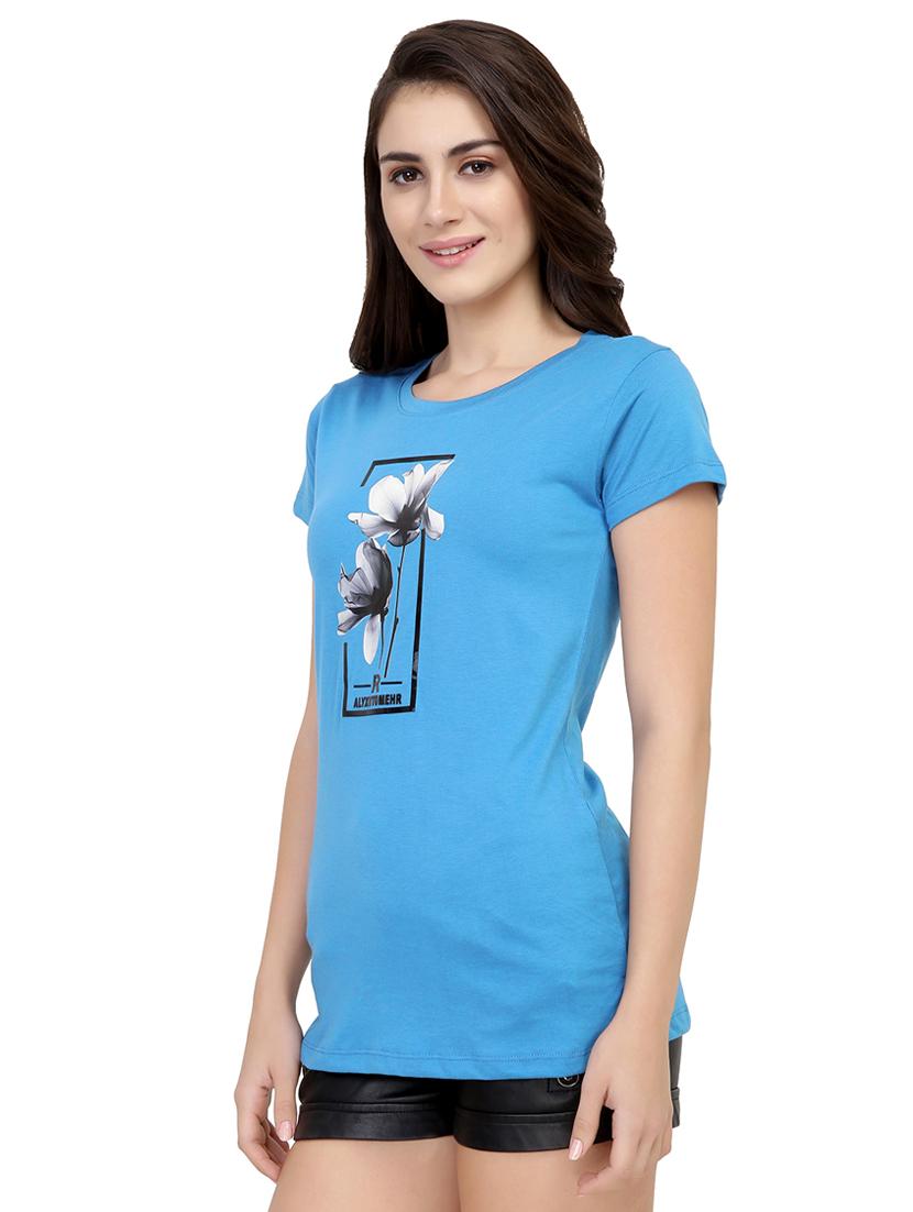 Graphic Print Short Sleeved Tee - 15726941 - Zoom Image - 2