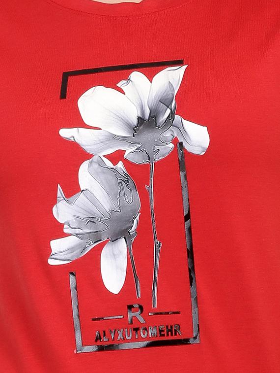 Graphic Print Short Sleeved Tee - 15726944 - Zoom Image - 5