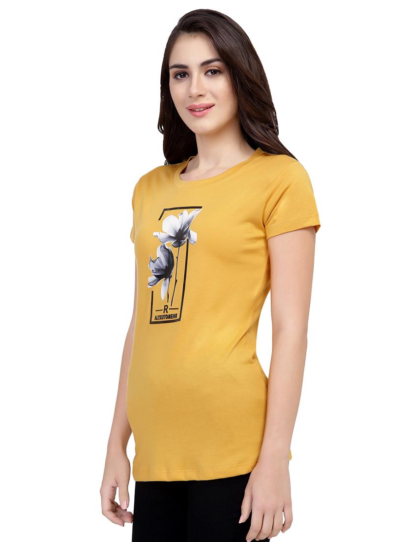 Graphic Print Short Sleeved Tee - 15726946 - Zoom Image - 2