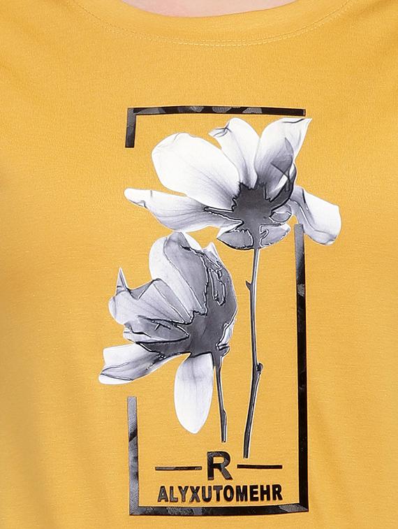 Graphic Print Short Sleeved Tee - 15726946 - Zoom Image - 5