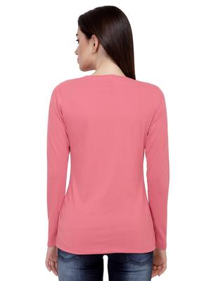 Slogan Print Round Neck Tee - 15726952 - Standard Image - 2