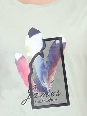 Graphic Print Short Sleeved Tee - 15726963 - Standard Image - 5