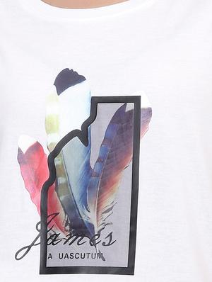 Graphic Print Short Sleeved Tee - 15726966 - Standard Image - 5