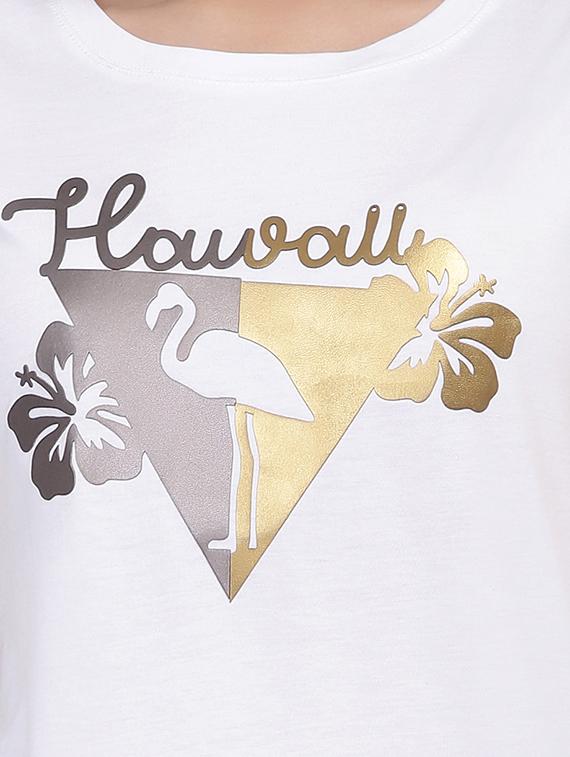 Graphic Print Short Sleeved Tee - 15726972 - Zoom Image - 5
