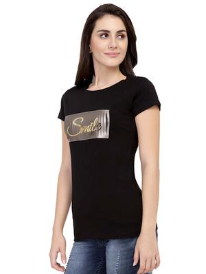 Letter Patch Short Sleeved Tee - 15726973 - Standard Image - 2