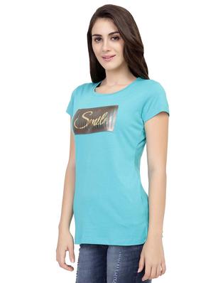 Letter Patch Short Sleeved Tee - 15726974 - Standard Image - 2