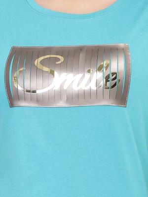 Letter Patch Short Sleeved Tee - 15726974 - Standard Image - 5