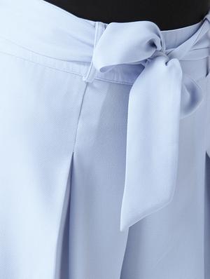 tie-knot waist pleated trouser - 15727034 - Standard Image - 5