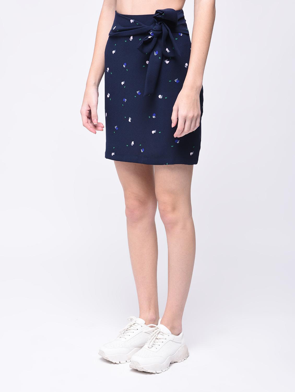 front bow tie up skirt - 15727240 - Zoom Image - 2