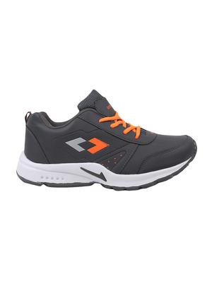 grey Leatherette sport shoes - 15727308 - Standard Image - 2