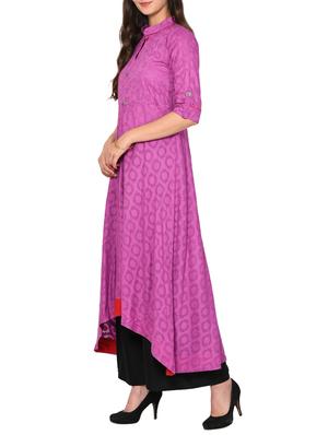 A-line printed kurta - 15727434 - Standard Image - 2