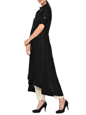 High low printed kurta - 15727440 - Standard Image - 2