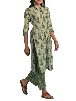 Printed straight kurta - 15727578 - Standard Image - 2