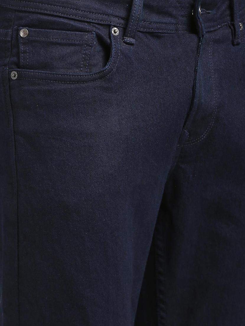 blue cotton blend plain jeans - 15727696 - Zoom Image - 5