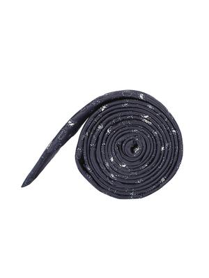 navy silk tie - 15727869 - Standard Image - 2