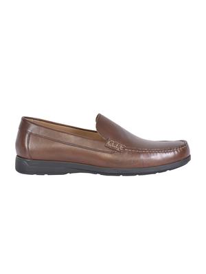 brown leather slip on loafers - 15727918 - Standard Image - 2