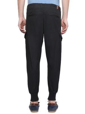 black cotton joggers - 15728233 - Standard Image - 2