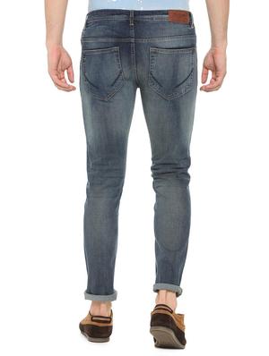 blue cotton blend ripped jeans - 15728245 - Standard Image - 2