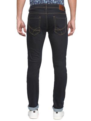 blue cotton blend plain jeans - 15728246 - Standard Image - 2