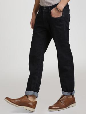 blue cotton blend plain jeans - 15728250 - Standard Image - 2