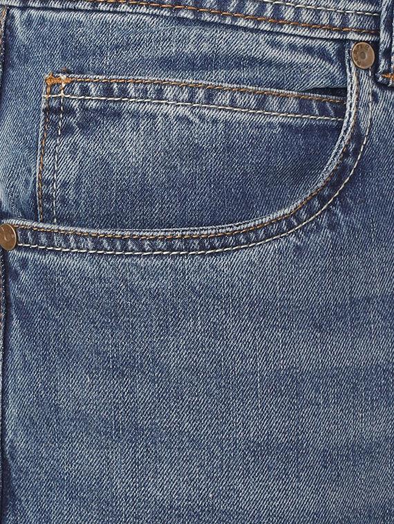 blue cotton ripped jeans - 15728257 - Zoom Image - 5