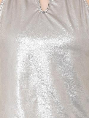 keyhole detail sleeveless top - 15728400 - Standard Image - 5