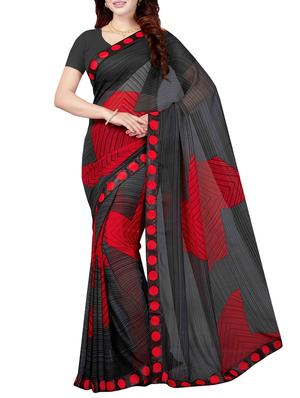 Combo Of 2 Multicolor Printed Saree with blouse - 15728689 - Standard Image - 2