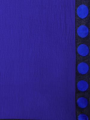 Combo Of 2 Multicolor Bordered Saree with blouse - 15728699 - Standard Image - 5