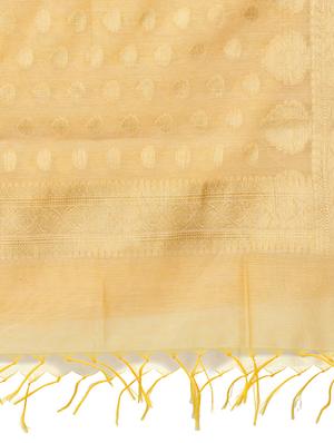banarasi dupatta with fringes - 15729173 - Standard Image - 2