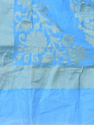 banarasi dupatta with fringes - 15729188 - Standard Image - 2
