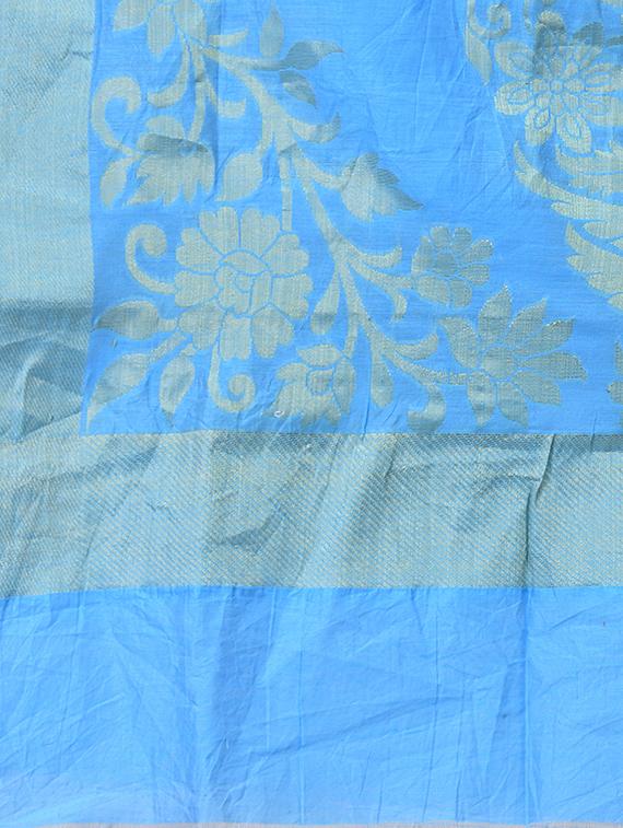 banarasi dupatta with fringes - 15729188 - Zoom Image - 2